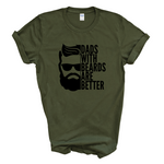 Load image into Gallery viewer, Dads With Beards Are Better Mens T-Shirt
