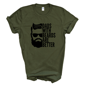 Dads With Beards Are Better Mens T-Shirt