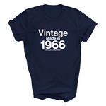 Load image into Gallery viewer, Custom Personalised Vintage Made In Your Year Unisex T-Shirt - Birthday Milestone Gift
