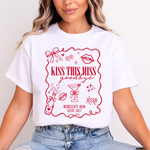 Load image into Gallery viewer, Kiss The Miss Goodbye Hen Party T-Shirt (Red)

