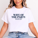 Load image into Gallery viewer, Wife Of The Party Personalised Hen Party Shirts (Navy)
