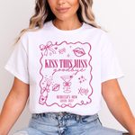 Load image into Gallery viewer, Kiss The Miss Goodbye Hen Party T-Shirt (Pink)
