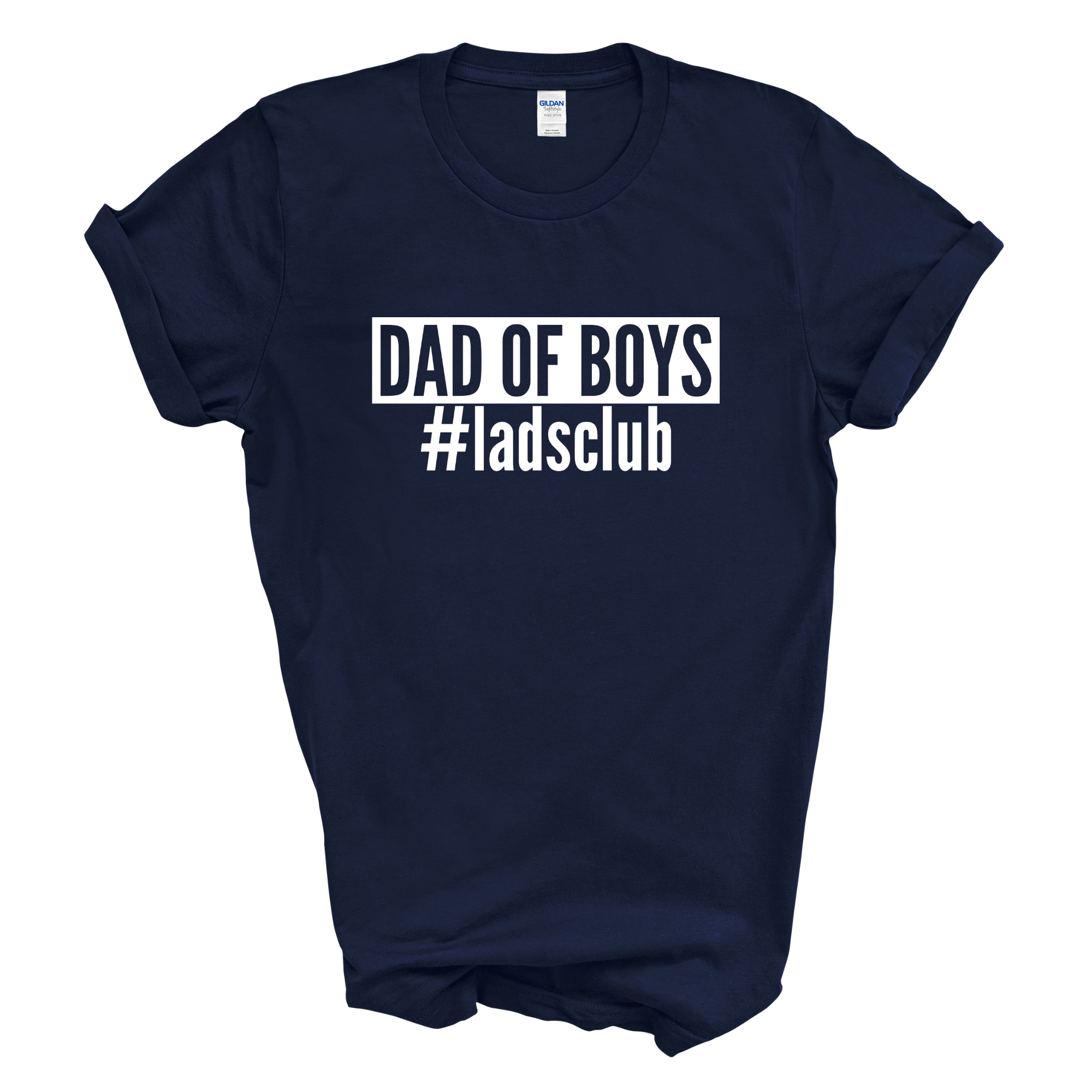 Dad of Boys #Ladsclub Mens Tshirt