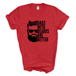 Load image into Gallery viewer, Dads With Beards Are Better Mens T-Shirt
