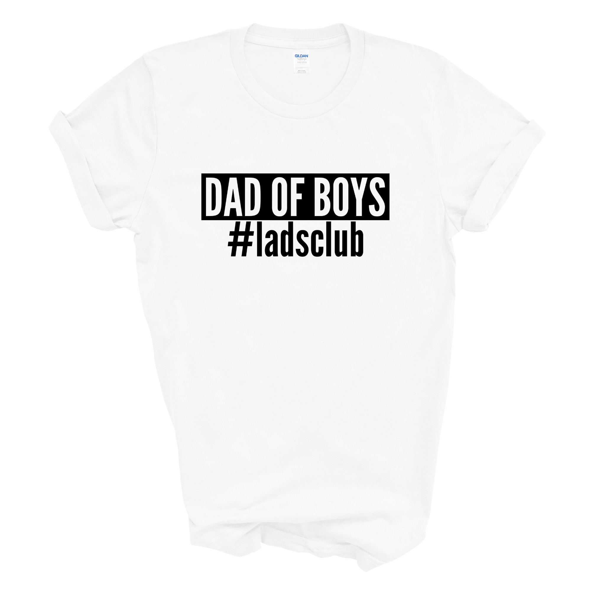Dad of Boys #Ladsclub Mens Tshirt