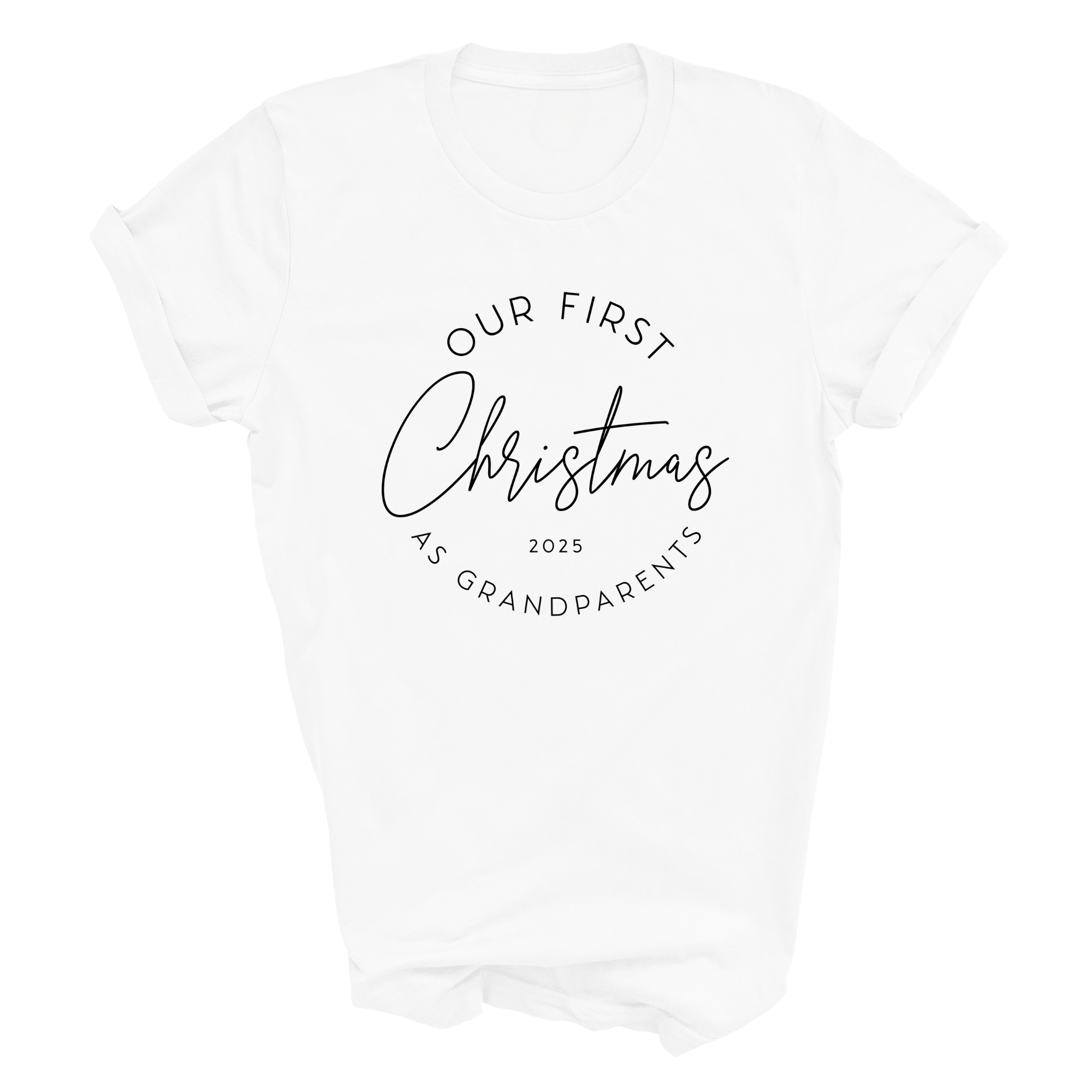 First Christmas as Grandparents Unisex T-Shirt