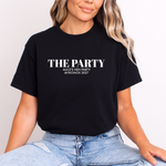 Load image into Gallery viewer, Wife Of The Party Personalised Hen Party Shirts (Black)
