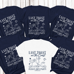 Load image into Gallery viewer, Last Toast On The Coast Hen Party T-Shirt (Navy)
