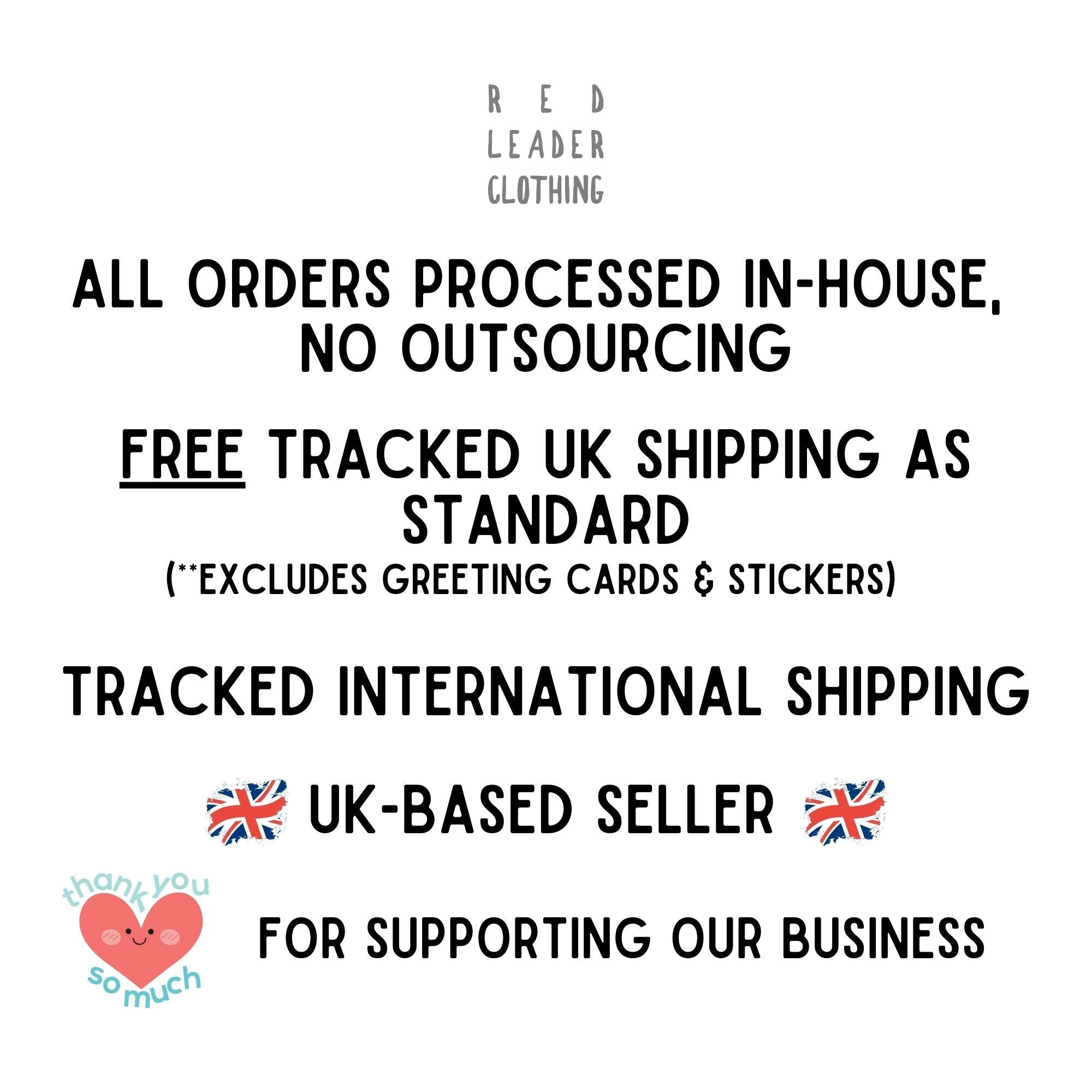 all orders processed in house no outsourcing