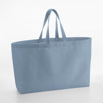 Load image into Gallery viewer, Personalised Initials Oversized Canvas Tote Bag
