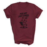 Load image into Gallery viewer, Per My Last Email T-shirt - Funny Work Bunny Graphic Tee
