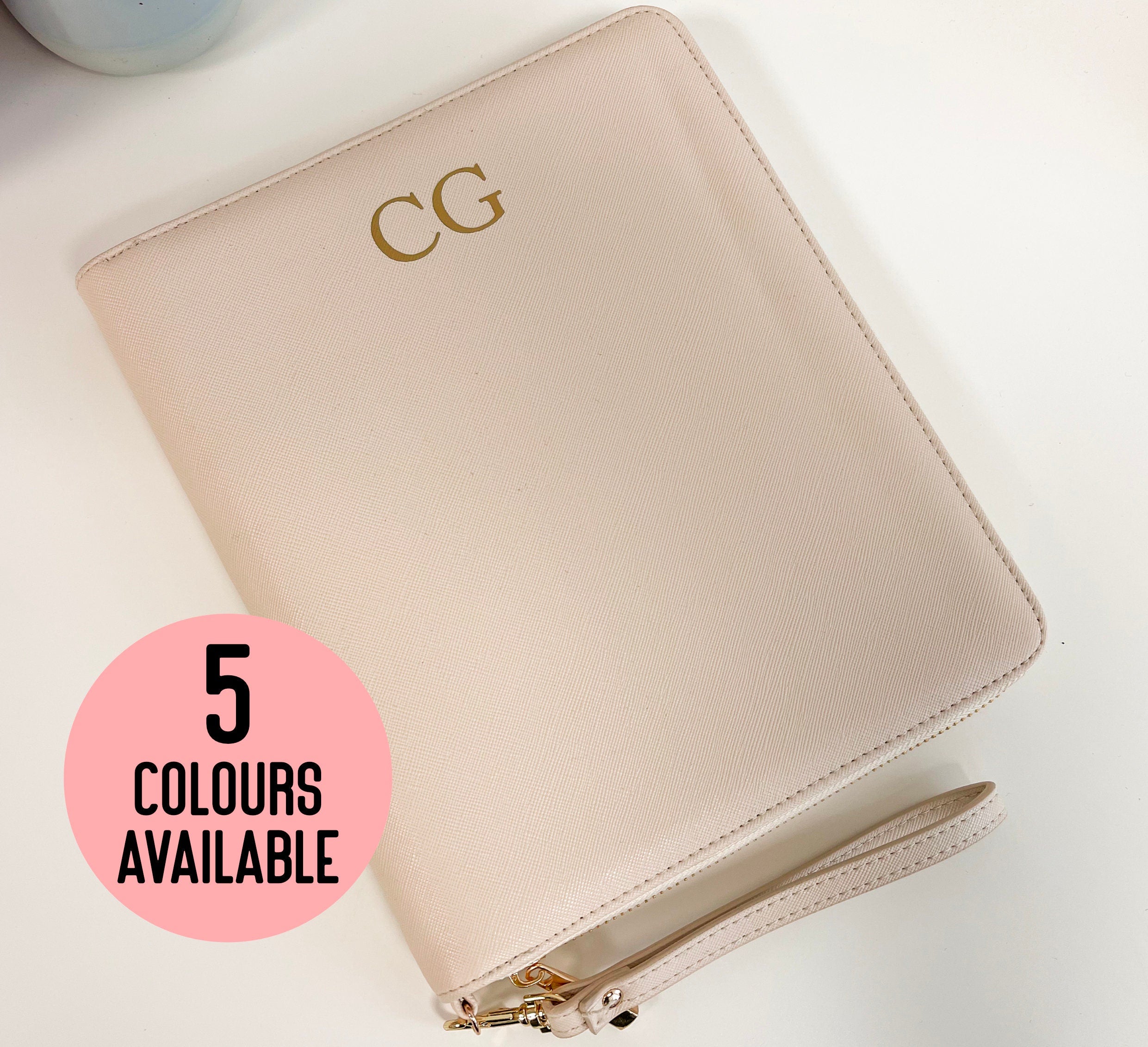 Personalised Monogram Travel Document Holder