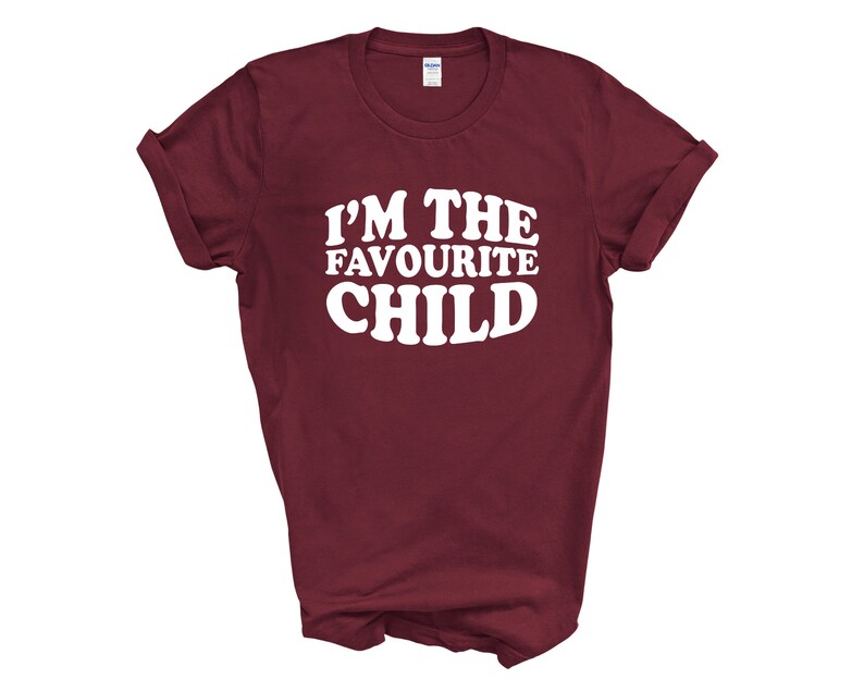 I'm The Favourite Child Adult T-shirt