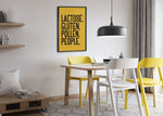 Load image into Gallery viewer, Lactose Gluten Pollen People Art Print
