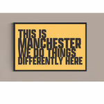 Load image into Gallery viewer, This Is Manchester Art Print
