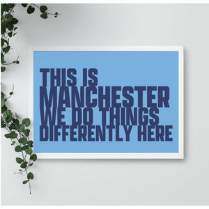 This Is Manchester Art Print