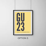 Load image into Gallery viewer, Personalised Postcode Art Print
