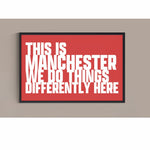 Load image into Gallery viewer, This Is Manchester Art Print
