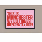 Load image into Gallery viewer, This Is Manchester Art Print
