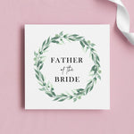 Load image into Gallery viewer, Father Of The Bride Wedding Greeting Card
