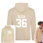 Load image into Gallery viewer, Kids Personalised Sport Hoodie Team Kit NAME &amp; NUMBER
