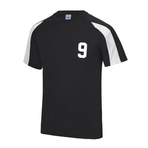 Adults Personalised Sport Football T-Shirt Contrast