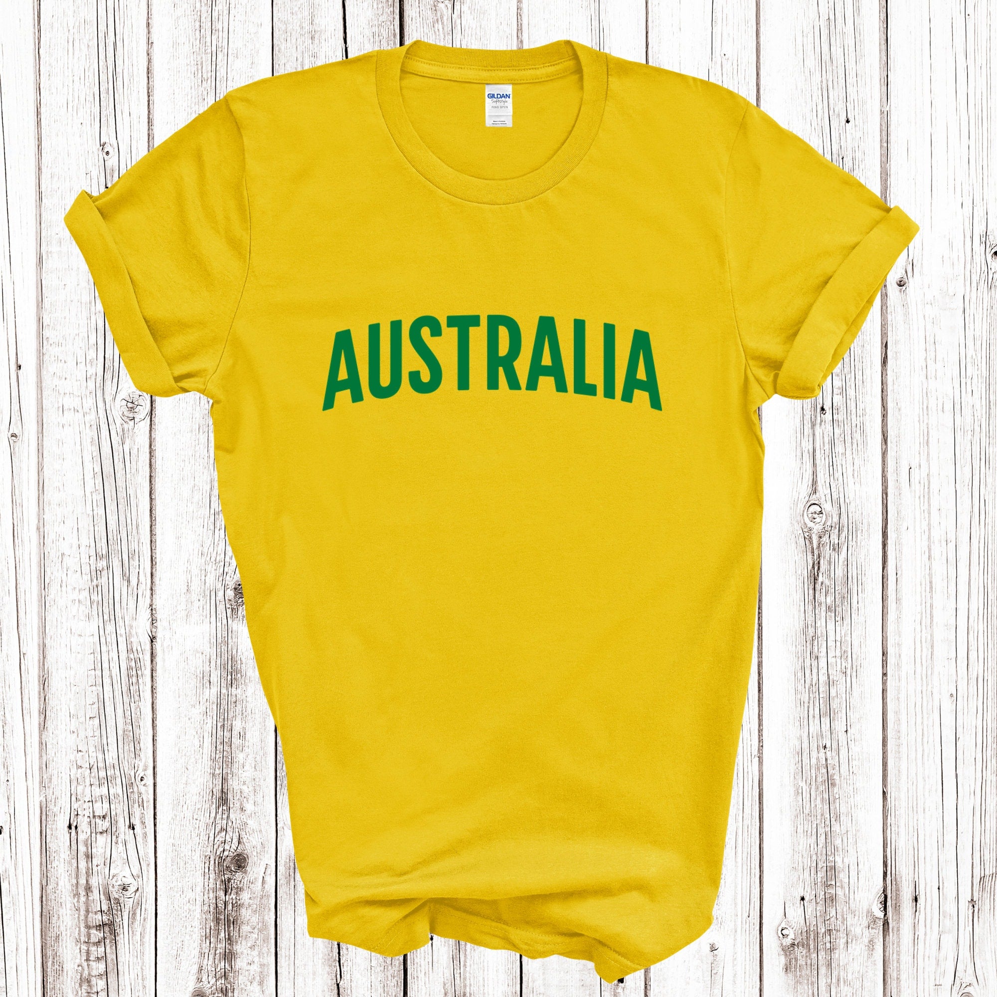 Australia Adult Tshirt Country Sport Fancy Dress