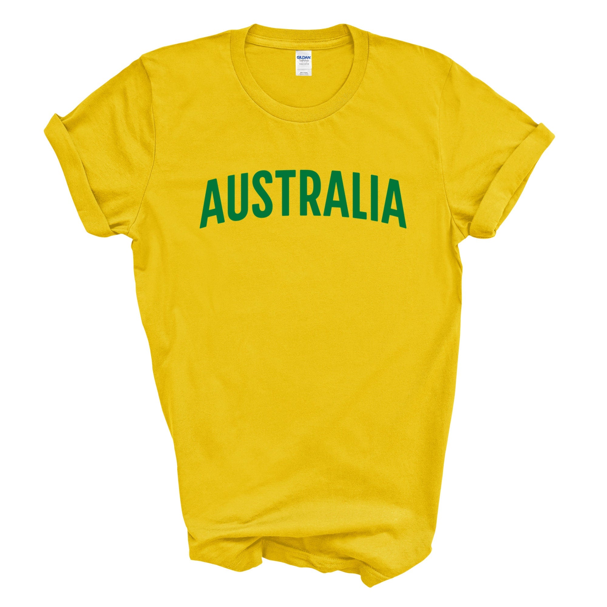 Australia Adult Tshirt Country Sport Fancy Dress