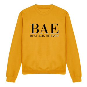 BAE Best Auntie Ever Sweatshirt Jumper