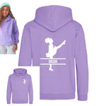 Load image into Gallery viewer, Personalised Irish Dance Kids Hoodie - Custom Name Front &amp; Back
