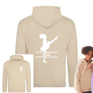 Personalised Irish Dance Kids Hoodie - Custom Name Front & Back
