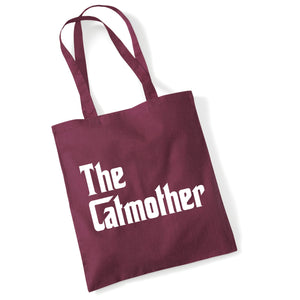The Catmother Cotton Tote Bag