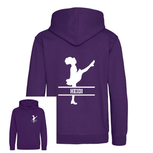 Personalised Irish Dance Kids Hoodie - Custom Name Front & Back