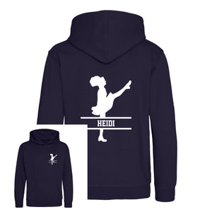Personalised Irish Dance Kids Hoodie - Custom Name Front & Back