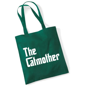 The Catmother Cotton Tote Bag
