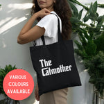 Load image into Gallery viewer, The Catmother Cotton Tote Bag
