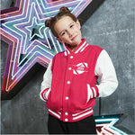 Load image into Gallery viewer, Kids Personalised Name American Football Varsity Letterman Jacket
