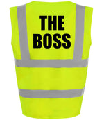 Load image into Gallery viewer, The Boss Kids Hi Viz Vest – yellow
