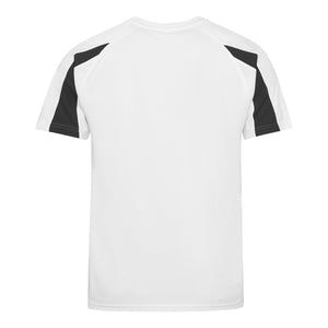 Custom Printed Sports Contrast T-Shirt – Add Your Logo or Text Kids/Adult Sizes