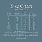 Load image into Gallery viewer, Personalised Initials Unisex Adult Varsity Jacket Custom Monogram College Jacket

