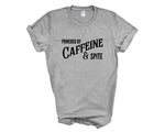 Load image into Gallery viewer, Powered By Caffeine &amp; Spite Adult Unisex T-Shirt
