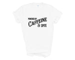 Load image into Gallery viewer, Powered By Caffeine &amp; Spite Adult Unisex T-Shirt
