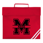 Load image into Gallery viewer, Personalised School Book Bag Name and Letter Uniform
