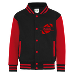 Load image into Gallery viewer, Kids Personalised Name American Football Varsity Letterman Jacket
