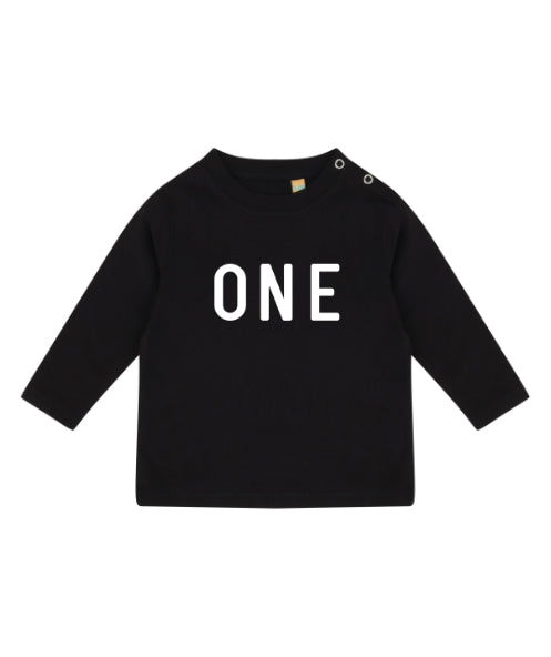 ONE 1st Birthday Kids LONG SLEEVE T-shirt