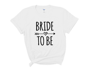 Bride Squad Bride Hen Party T-shirts (Navy)