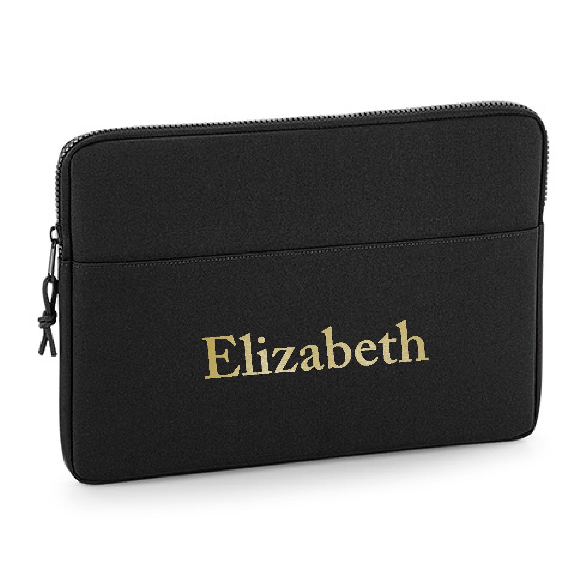 Personalised Name 13" or 15" Laptop Bag Cas Text Middle