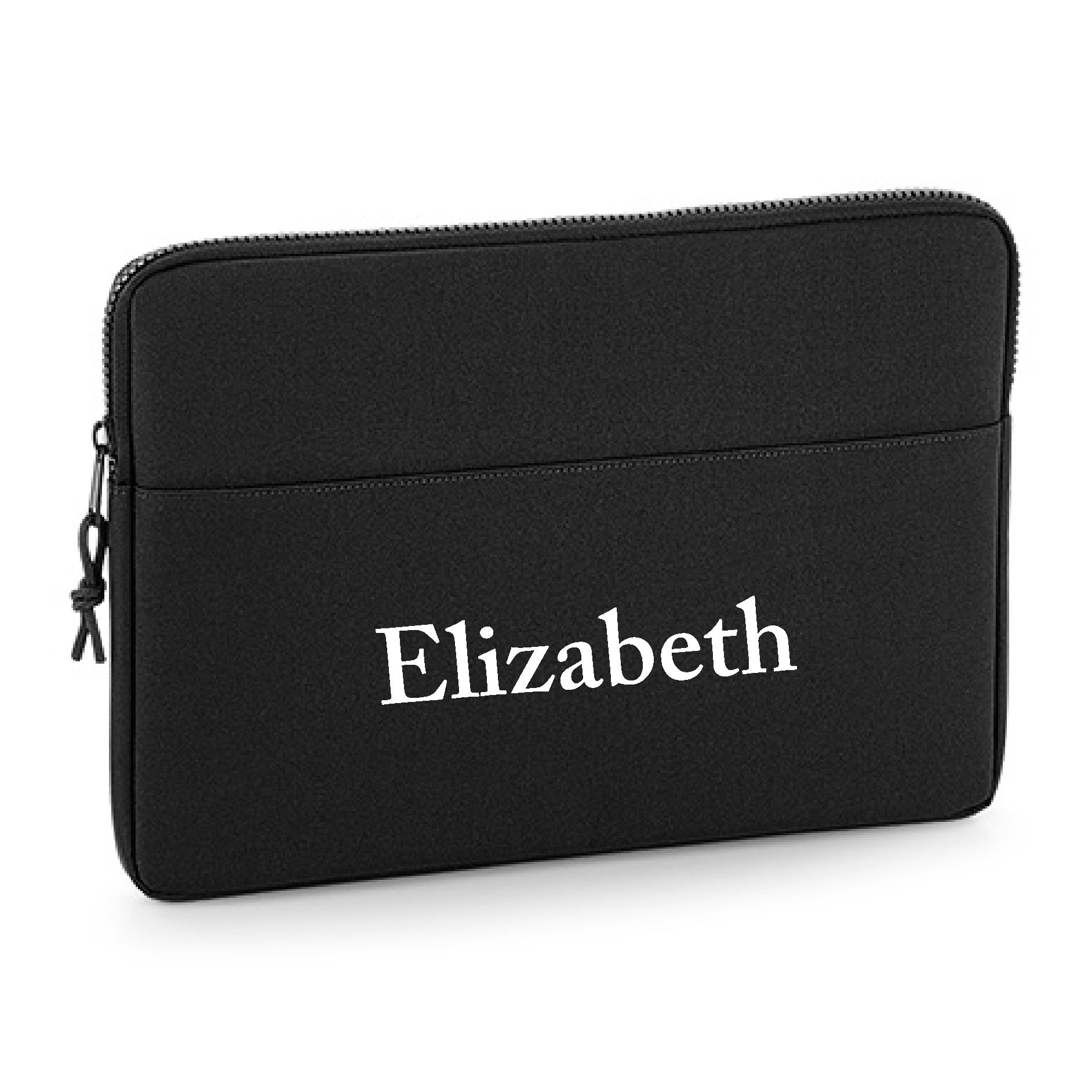 Personalised Name 13" or 15" Laptop Bag Cas Text Middle
