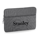 Load image into Gallery viewer, Personalised Name 13&quot; or 15&quot; Laptop Bag Cas Text Middle
