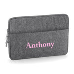 Load image into Gallery viewer, Personalised Name 13&quot; or 15&quot; Laptop Bag Cas Text Middle

